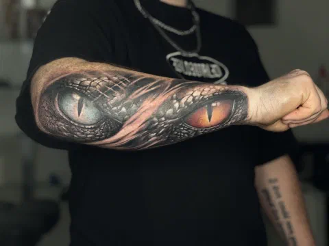 Reptielogen sleeve
